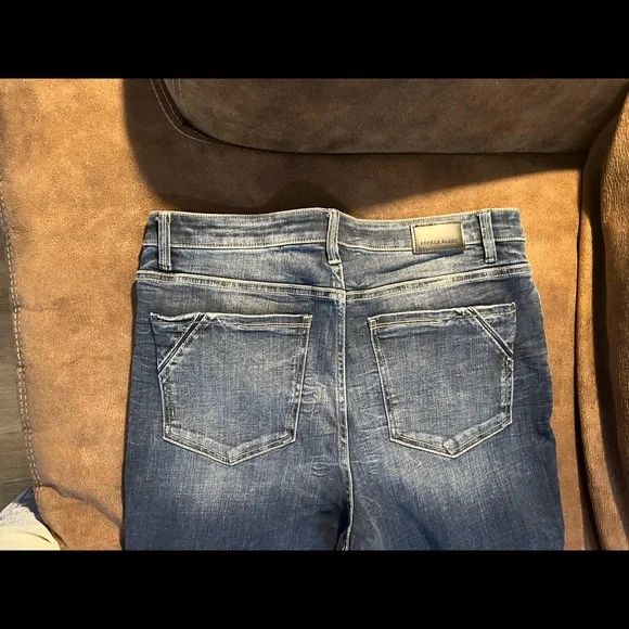 Buckle Black Ankle Skinny Jean - Picture 5 of 8